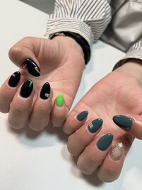 ワンポイントデザイン