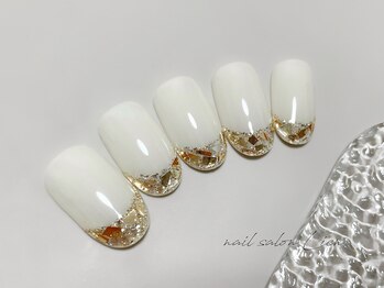 リアン(Lien)/ガラスフレンチネイル