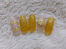 ティーネイル/ミモザネイル