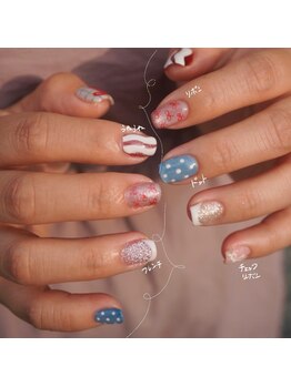 個性派ネイル