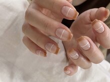 ミエレ(miele)/お洒落ラインフレンチネイル