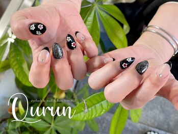 クルン 大阪 御幣島(Qurun)/フラワーネイル♪