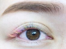 ミニョンアイラッシュデザインサロン くずは店/目頭から