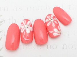 お花ネイル