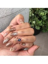 トータルサロン 白べぇーっ プラス/☆ダルメシアンネイル☆