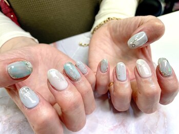 ネイルアンドまつげ リュフェール 五反田(Nail Lufaire)/ニュアンスネイル