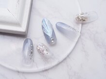 ネイル スパ ココプラス(Nail spa Cocoplus)/大人上品なマーメイドネイル