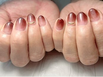 ブリスフルハピネス(Blissful happiness)/秋のグラデーションネイル