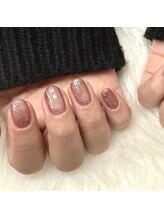 シームリーネイル(Seemly Nail)/クリスマス*手描き雪の結晶
