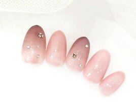 グラデーションネイル/上品
