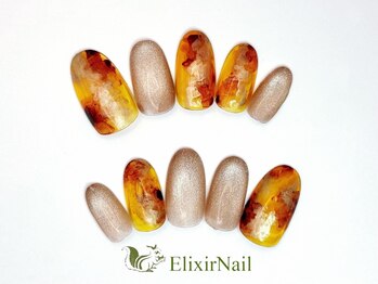 エリクサーネイル 池袋(Elixir Nail)/定額aシンプル/クーポン使用