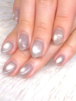 はあとねいる 上小田井店の写真/ワンカラー、ラメグラ3850円/人気のマグネットもワンカラーで3850円！タイパ×コスパ大満足のメニュー♪