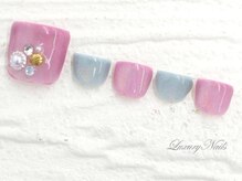 ラグジュアリーネイルズ アカバネ(Luxury Nails Akabane)/夏*キラキラNail