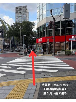 レアリス 渋谷整体院(Rearis)/道順1