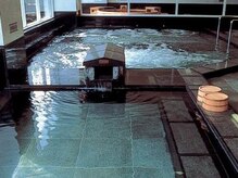 【大浴場】武雄温泉。アルカリ性単純温泉で独特な湯触りです。