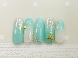 NEW★グラデーション夏ネイル