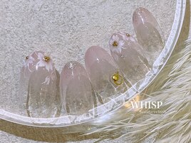 クリアフラワーネイル春夏