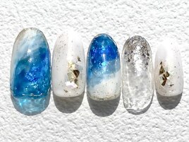 23年夏 イベント6 海◇夏ネイル