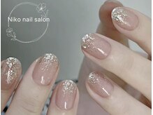 ニコ 柏店(Niko)/オンブレフレンチ / 冬ネイル