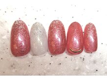 ネイルクイック 新越谷店/冬のシンプルデザイン