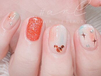 定額デザインアートネイル