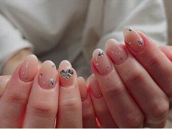 ネイルサロン ラジェム 諫早店(La gemme)の写真/【日常に馴染む、褒められネイル】“浮かない”シンプルネイルならラジェムにお任せください♪長崎/諫早