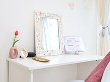 eyelash salon Whiteの雰囲気（施術後のメイク直しも可能です♪）