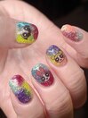 ステッカーネイルshiho