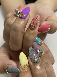 押し花デザイン