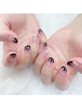 ミニオン 北浦和店(minion)/メンズ！炎ネイル♪