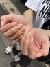 【Hand】ワンカラー /ラメグラ¥6000