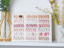 ホワイトネイル 赤坂店(WHITE NAIL)の雰囲気（定額アートは沢山のサンプルからお選び頂けます♪韓国/ワンホン）