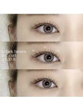 She's lash 渋谷店【パリジェンヌ/まつげパーマ/マツエク/眉毛/アイブロウ/パリエク】/フラットラッシュ120本