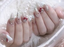 nail salon mimi【4月上旬 NEW OPEN（予定）】/赤リボンネイル