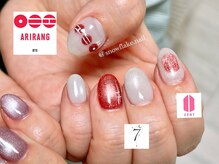 スノーフレーク(Snowflake)/持ち込み6本！推しネイル