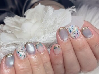 エムシーベル(m.c bell)/押し花ネイル☆