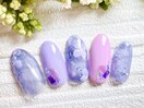 紫陽花ネイル♪