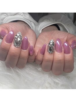 ラズライト(Laslight)/purple pinkミラー