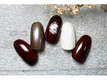 バブル シュガー バイ ネイルクローネ(bublle sugar by.nail crone)/ニュアンスネイル