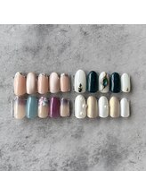 グリッター(GLITTER)/青山限定5月ハンド定額アート