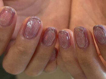 サロンエデン(salon eden)の写真/ショートネイルにぴったりなデザインを多数ご用意♪オフィスネイルにも◎