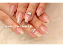 ネイル シャンブル(nail CHAMBRE)/上品ラメグラデ￥5020