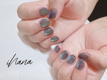 イハナ(ihana)の写真/ショートネイルでも指先が映える豊富なデザインをご用意◎家事やお仕事等で爪を伸ばせない方にもオススメ◎