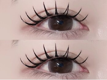 AiM eyelash salonの写真/圧倒的なボリューム×自然な艶感で、鏡を見たくなる美まつげに♪目力&印象度UP！