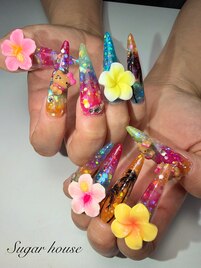 ハイビスカスネイル