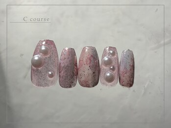 クレオ 名古屋駅店(Cleo)/【バラジェル】ニュアンスネイル