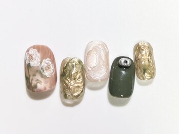 ルマート 池袋東口店(Lumart)/絵画風ホワイトローズ