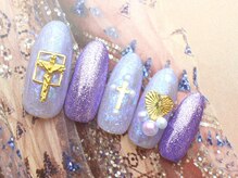 ネイルサロン ティディ(TIDY)/夏メキシカン/フットオフ込