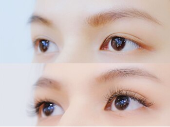 ボネール(nail ＆ eyelash Bounail)/3DラッシュBefore afterイメージ