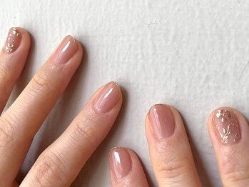 アメリアンドカシェット(Amelie&Cachette)/ブライダルネイル：maika